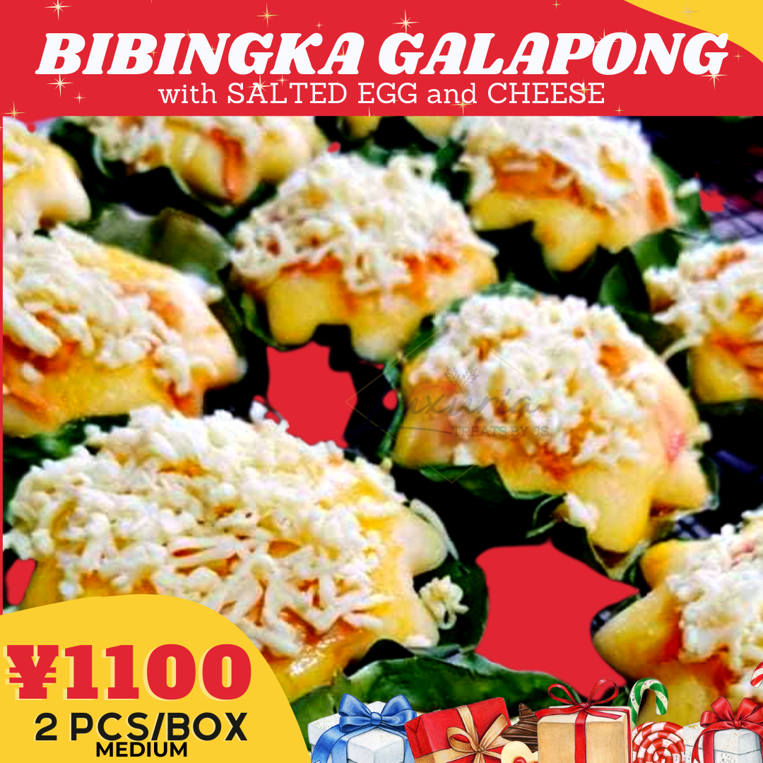 BIBINGKA GALAPONG (2pcs-medium/set)